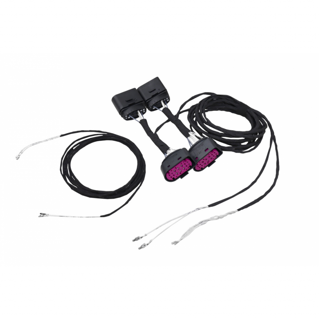 Kufatec wiring harness with headlight connectors, CAN and power cables